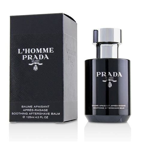 prada l'homme after shave balsam 125 ml|prada after shave balm.